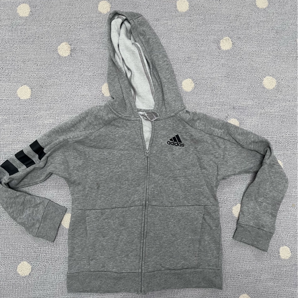 Adidas hoodie size medium kids